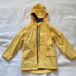 Cat & Jack Bright Yellow Kids Raincoat